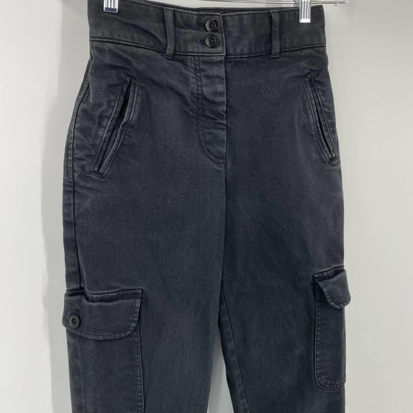 Aritzia Wilfred Free 0 Modern Cargo Pant Black - Picture 4 of 12